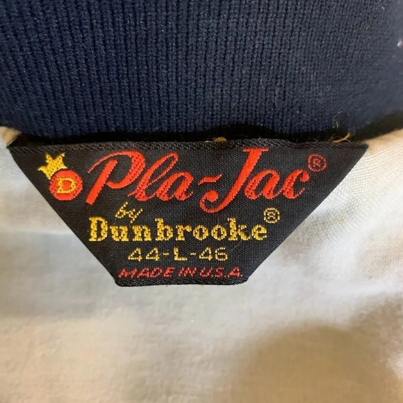 Pla Jac By Dunbrooke Men's Vintage Snap Up Ruger Classic Bomber Jacket Size L - Picture 7 of 10